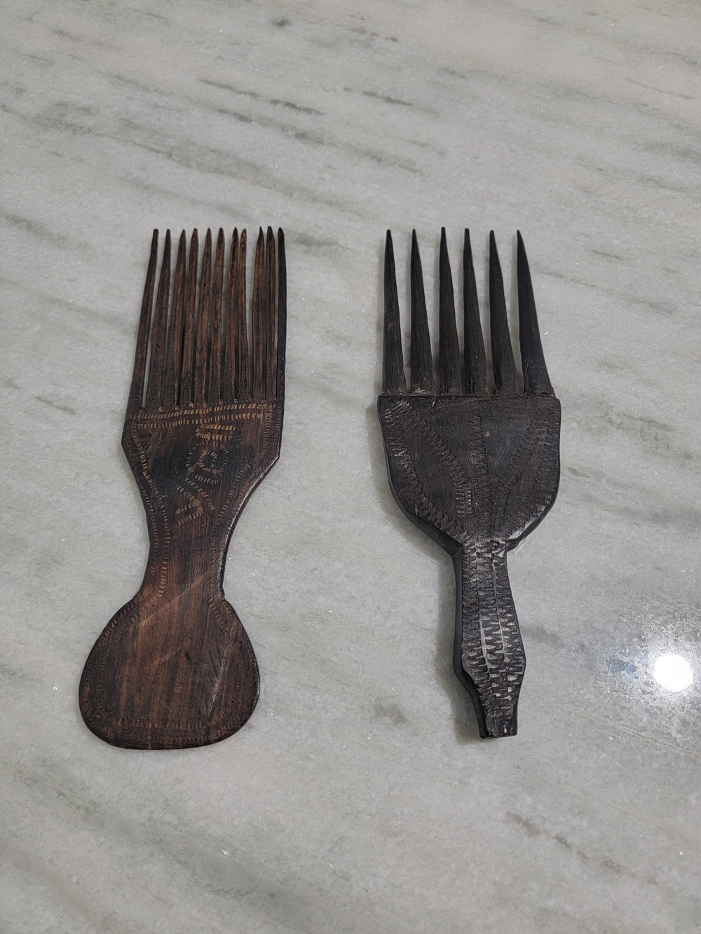 Hand-Carved Wooden Pick